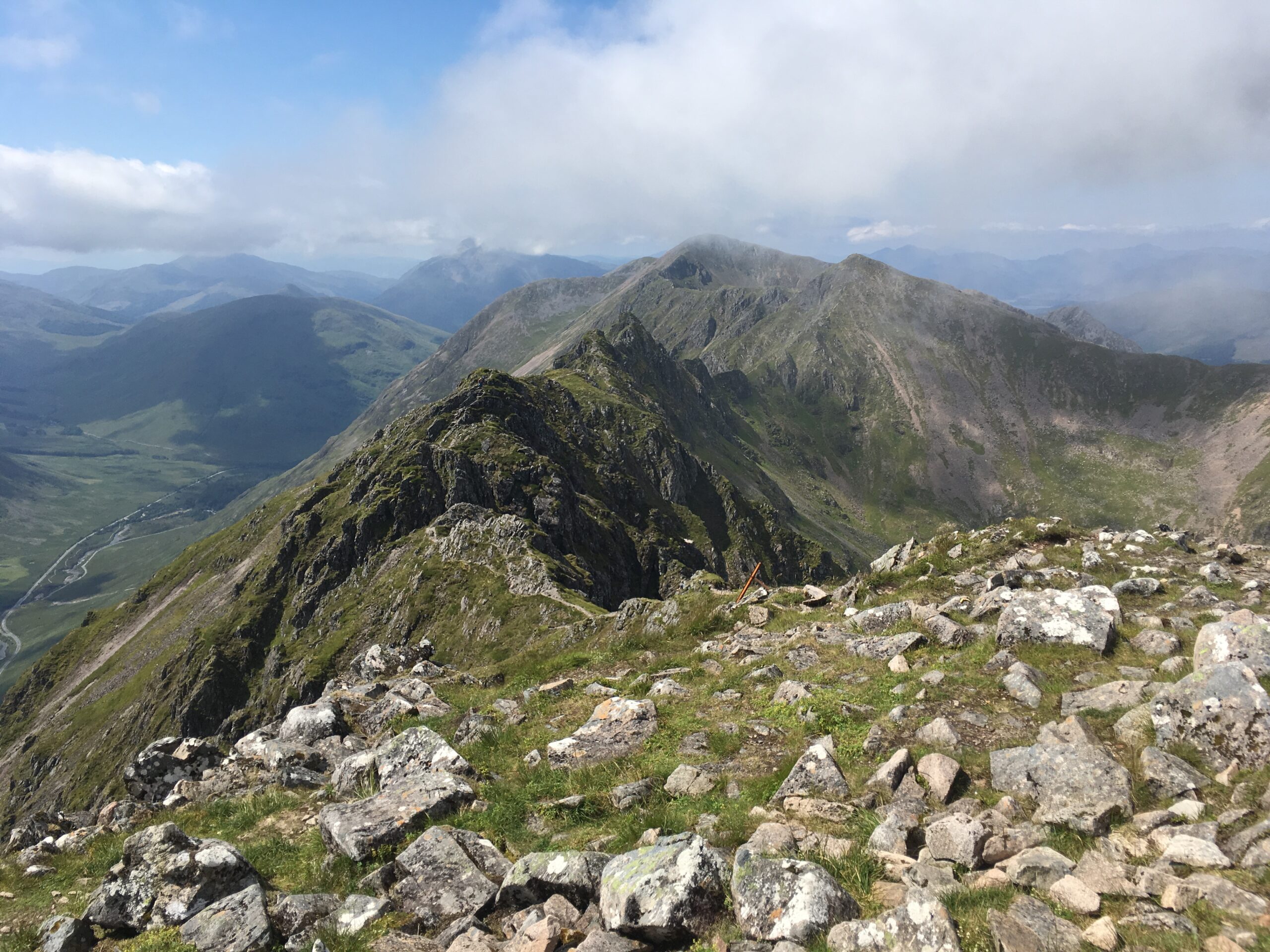 Munro with cancer #120 and #121 – Aonach Eagach